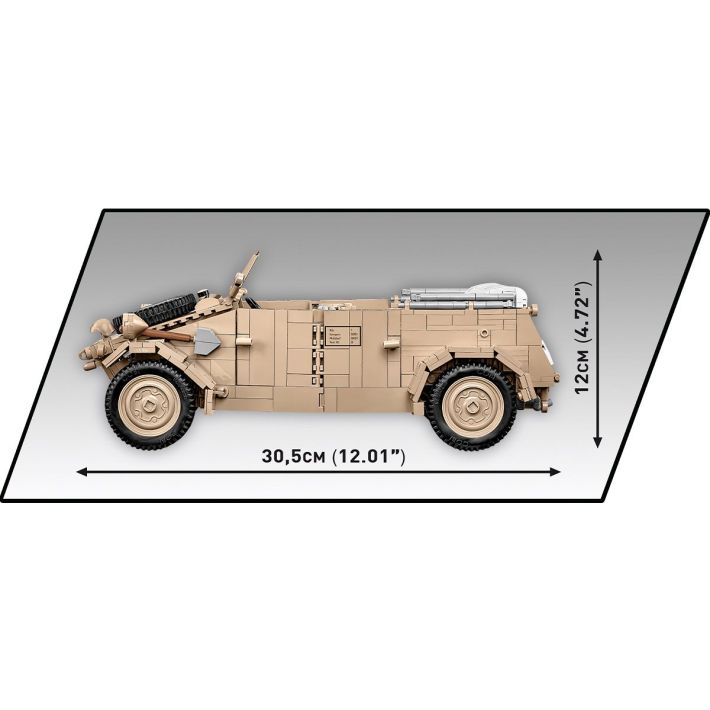 ESCI VW TYP 82 KUBELWAGEN GERMAN WWII MILITARY MODEL KIT 1:9